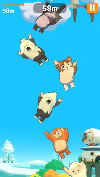 Play Tower Animal - Tap to Stack as an online game Tower Animal - Tap to Stack with UptoPlay
