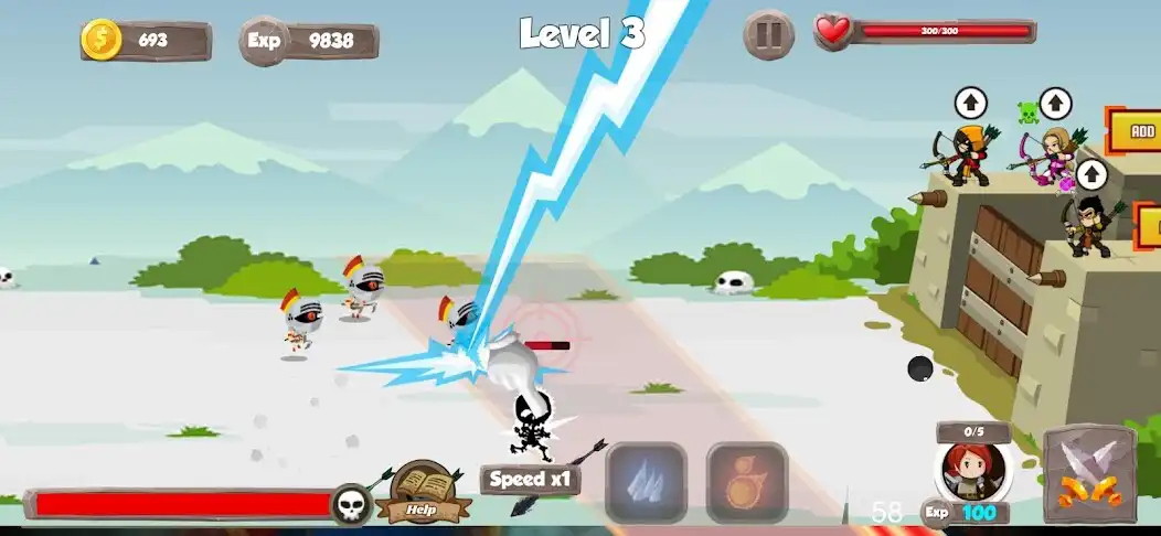 Play Tower Attack - Tower Defense as an online game Tower Attack - Tower Defense with UptoPlay