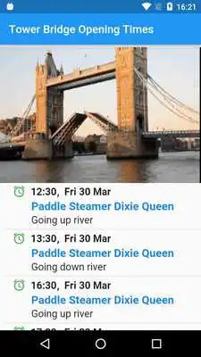 Play Tower Bridge Opening Times