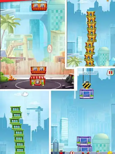 Play TOWER BUILDER (Bangun menara) as an online game TOWER BUILDER (Bangun menara) with UptoPlay