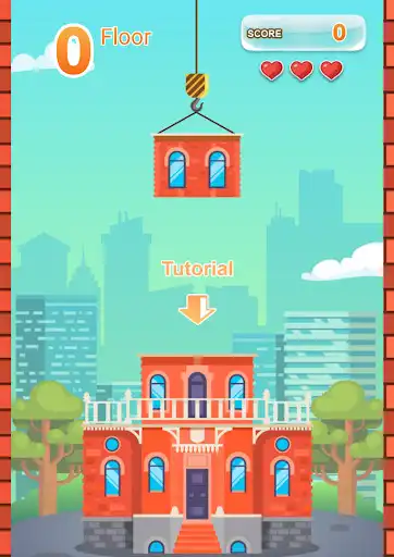 Play Tower Builder - Touch  Drop as an online game Tower Builder - Touch  Drop with UptoPlay