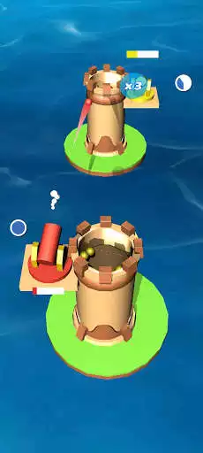 Play Tower Clash 3D as an online game Tower Clash 3D with UptoPlay