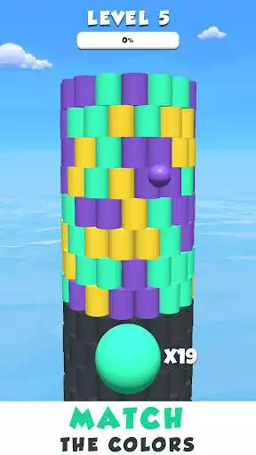 Play Tower Color as an online game Tower Color with UptoPlay