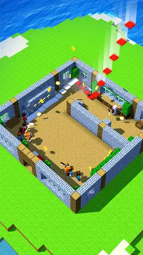 Play Tower Craft - Block Building as an online game Tower Craft - Block Building with UptoPlay