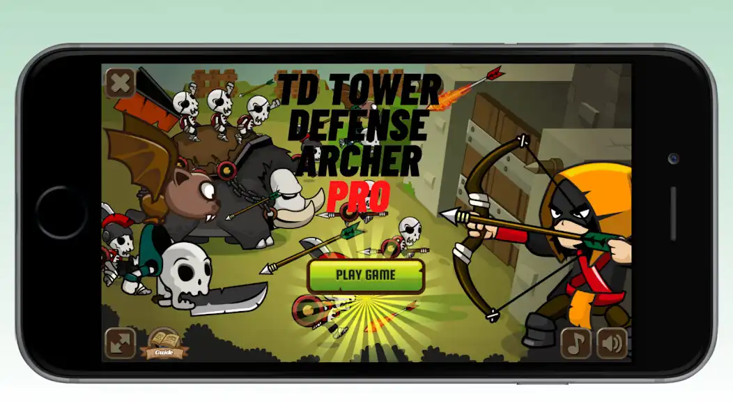 Play Tower Defence Archer Pro as an online game Tower Defence Archer Pro with UptoPlay