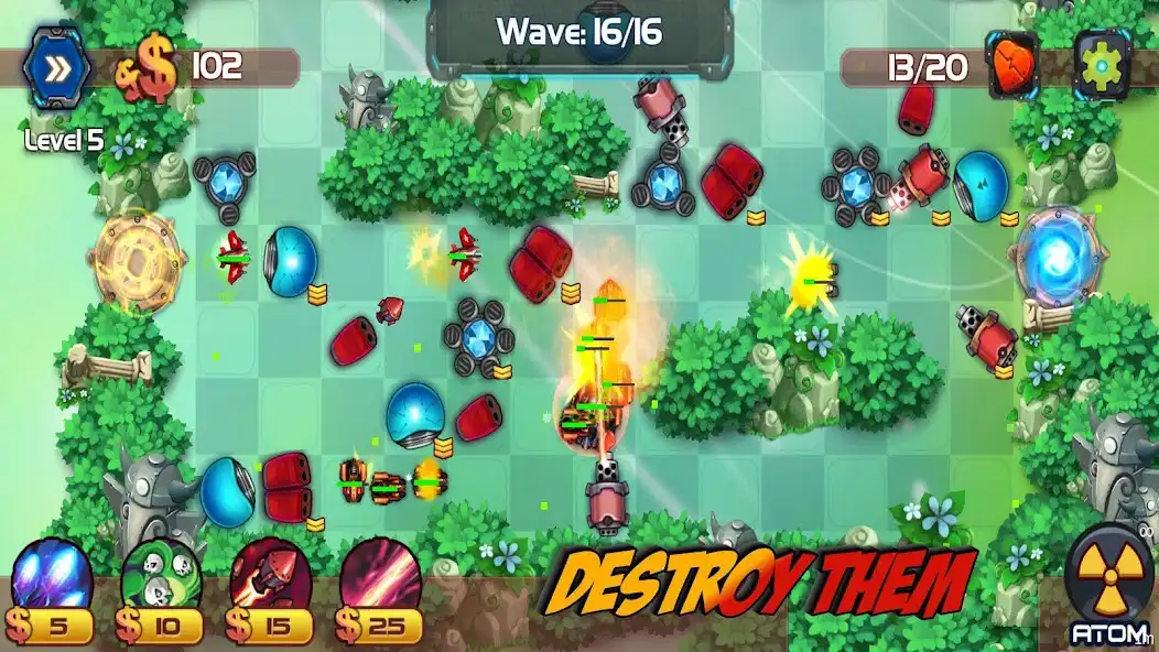 Play Tower Defense Fortress Defense as an online game Tower Defense Fortress Defense with UptoPlay