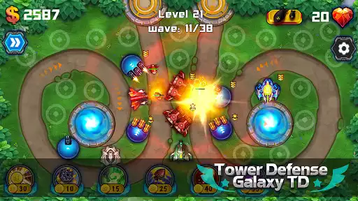 Play Tower Defense: Galaxy TD