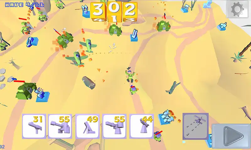 Play Tower Defense Low Poly as an online game Tower Defense Low Poly with UptoPlay