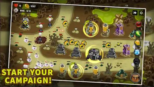 Play Tower defense: The Last Realm - Td game as an online game Tower defense: The Last Realm - Td game with UptoPlay
