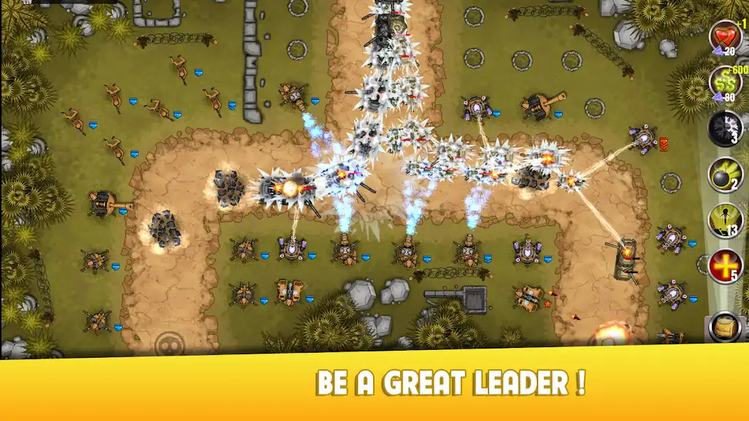 Play Tower Defense - Toy war 3 as an online game Tower Defense - Toy war 3 with UptoPlay
