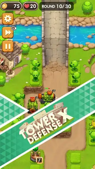Play Tower Defense X as an online game Tower Defense X with UptoPlay