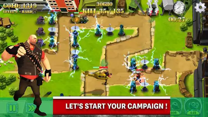 Play Tower Defense Zone HD