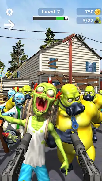 Play Tower Gunner: Zombie Shooter as an online game Tower Gunner: Zombie Shooter with UptoPlay