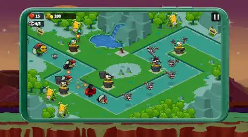 Play Tower Hunting Savages as an online game Tower Hunting Savages with UptoPlay