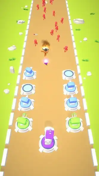 Play Tower Merge Defence! as an online game Tower Merge Defence! with UptoPlay