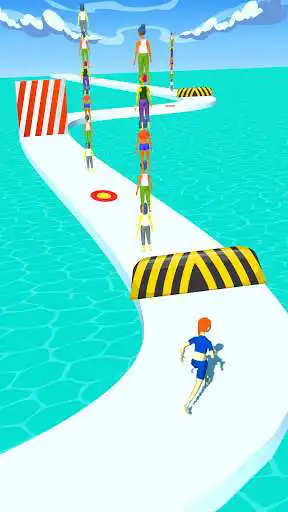 Play Tower Run Bridge Race 3D Game  and enjoy Tower Run Bridge Race 3D Game with UptoPlay