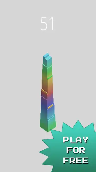 Play Tower Stack Blocks as an online game Tower Stack Blocks with UptoPlay