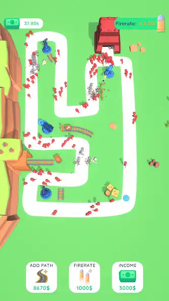 Play Towers vs Stickmen 3D as an online game Towers vs Stickmen 3D with UptoPlay