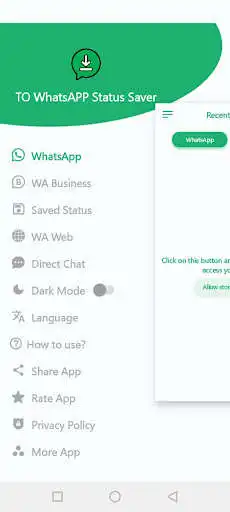 Play TO Whatsapp Status Saver as an online game TO Whatsapp Status Saver with UptoPlay