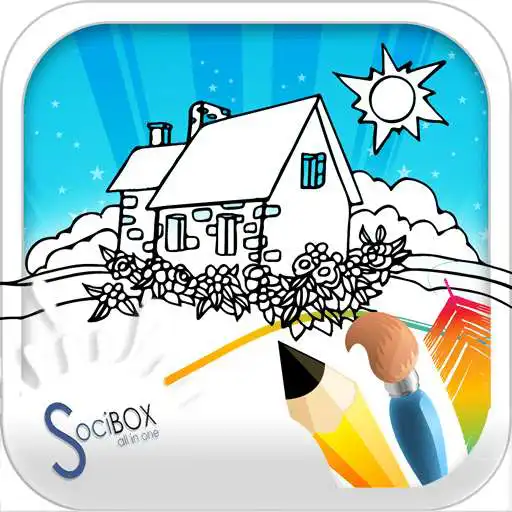 Free play online town coloring book  APK