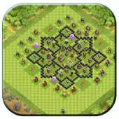 Free play online Town Hall 8 Base Layouts APK