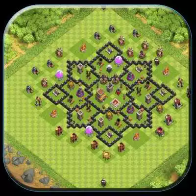 Play Town Hall 8 Base Layouts