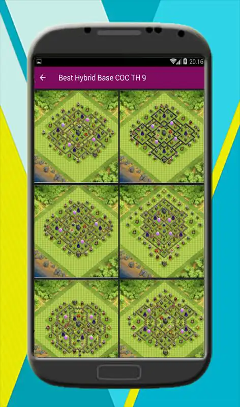 Play Town Hall 9 Farming Base COC
