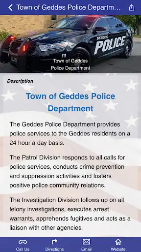 Play Town of Geddes Police Department as an online game Town of Geddes Police Department with UptoPlay
