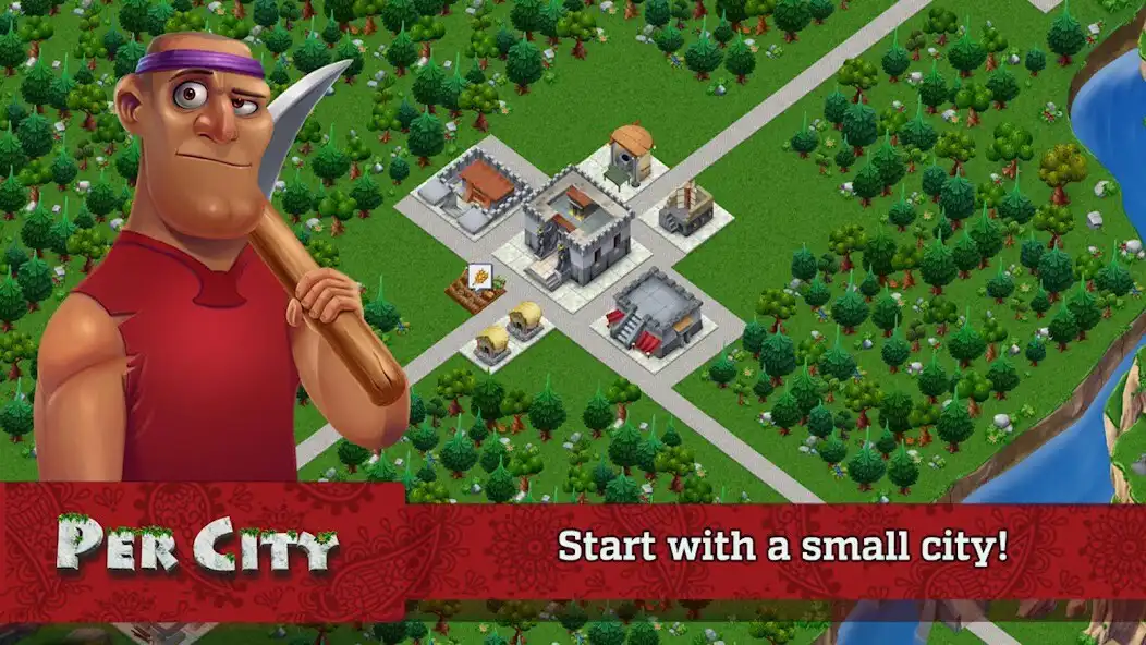 Play Townscapes: FarmCity Building as an online game Townscapes: FarmCity Building with UptoPlay