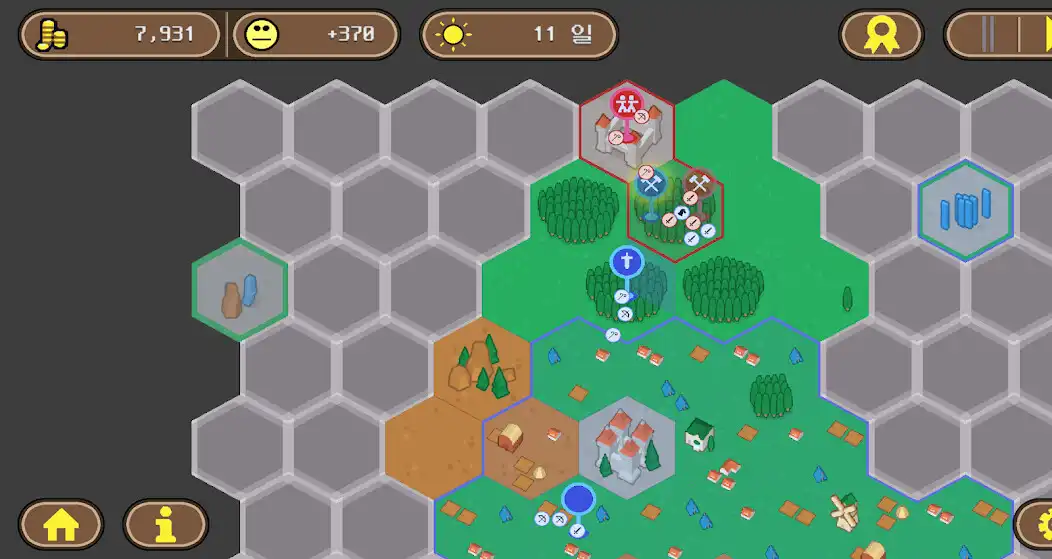 Play Town Strategy 1.0 as an online game Town Strategy 1.0 with UptoPlay