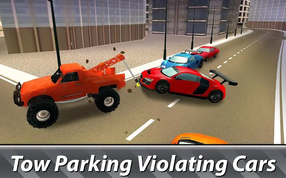 Play Tow Truck City Driving as an online game Tow Truck City Driving with UptoPlay