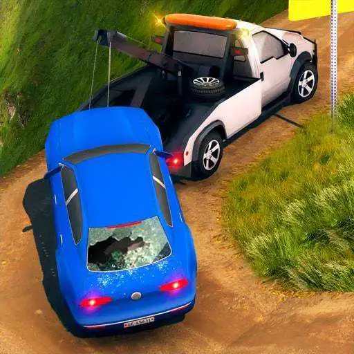 Free play online Tow Truck Driving Game: Offroad Emergency Rescue  APK