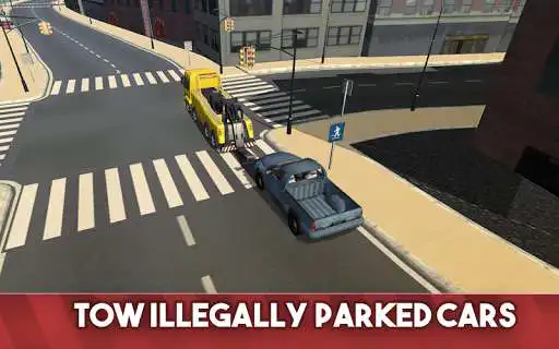 Play Tow Truck Driving Simulator as an online game Tow Truck Driving Simulator with UptoPlay