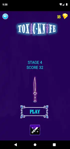 Play Toxic Knife : smash the moons  and enjoy Toxic Knife : smash the moons with UptoPlay