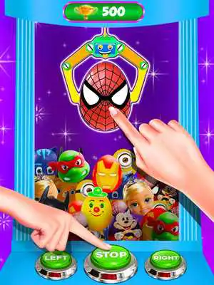 Play Toy Egg Surprise Claw Machine