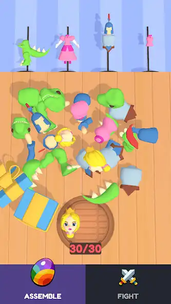 Play Toy Fight 3D as an online game Toy Fight 3D with UptoPlay