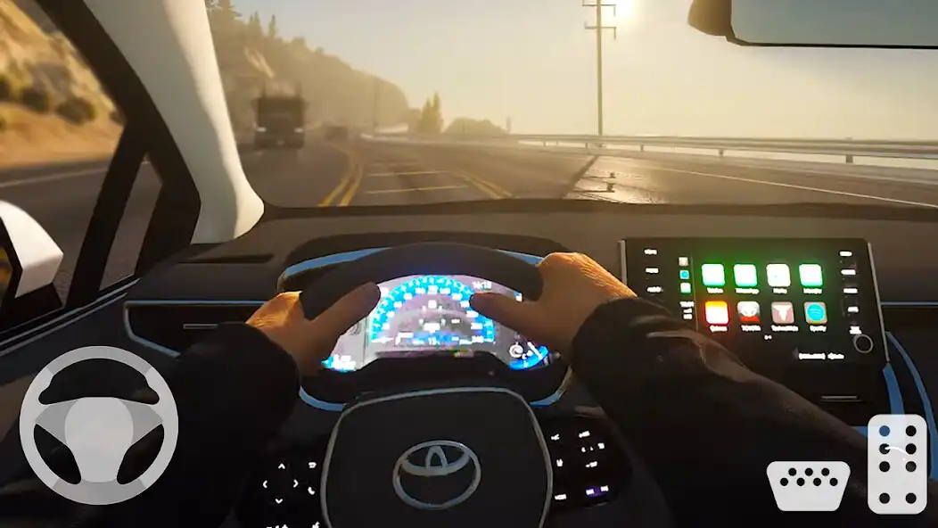 Play Toyota Cars: Corolla Driver as an online game Toyota Cars: Corolla Driver with UptoPlay