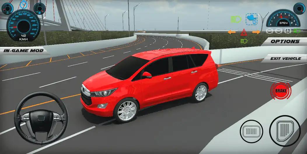 Play Toyota Innova Car Drift Game as an online game Toyota Innova Car Drift Game with UptoPlay