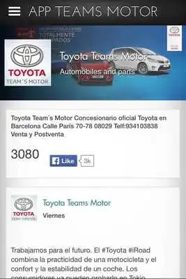Play Toyota Teams Motor Play Toyota Teams Motor