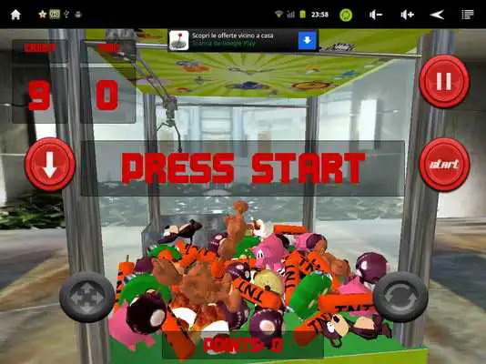 Play Toy peluche catch claw machine Play Toy peluche catch claw machine