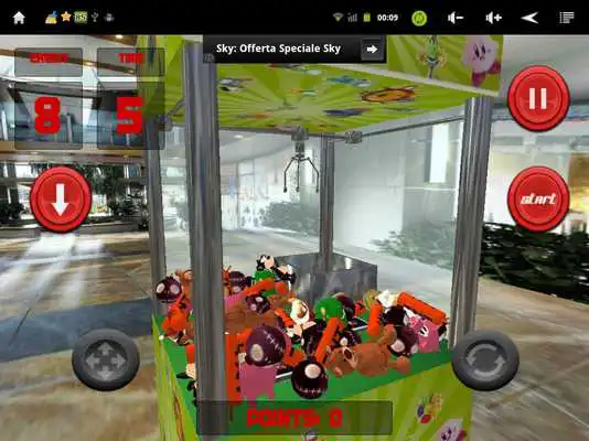 Play Toy peluche catch claw machine Play Toy peluche catch claw machine