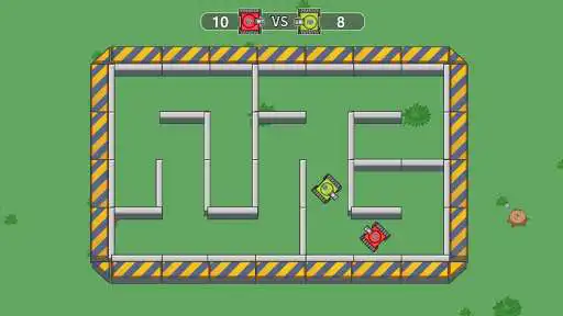 Play Toy Tank VS Tank 2 Player as an online game Toy Tank VS Tank 2 Player with UptoPlay