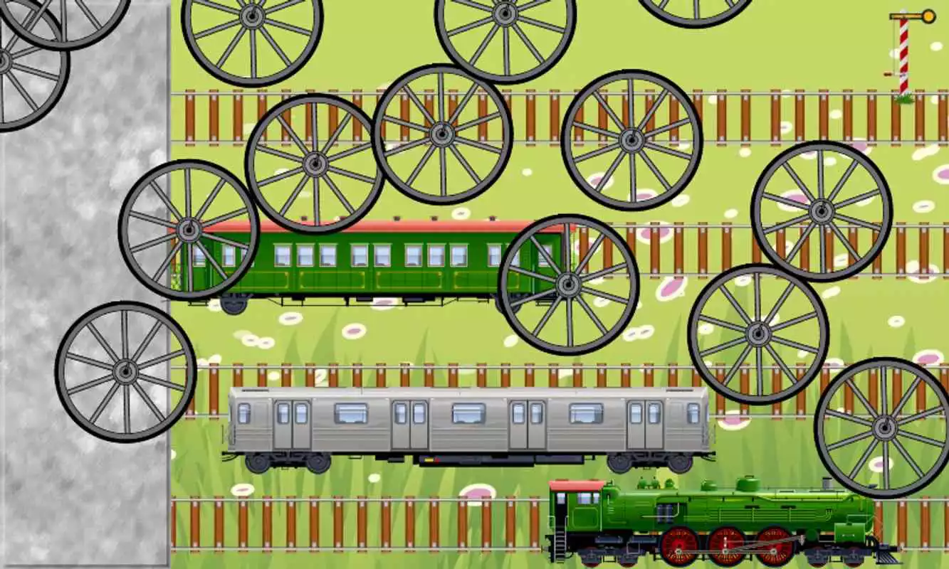 Play Toy Train Puzzles for Toddlers - Kids Train Game
