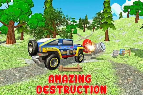 Play Toy Truck Offroad Rally Driving