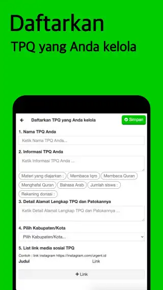 Play TPQ Terdekat - Belajar Ngaji as an online game TPQ Terdekat - Belajar Ngaji with UptoPlay