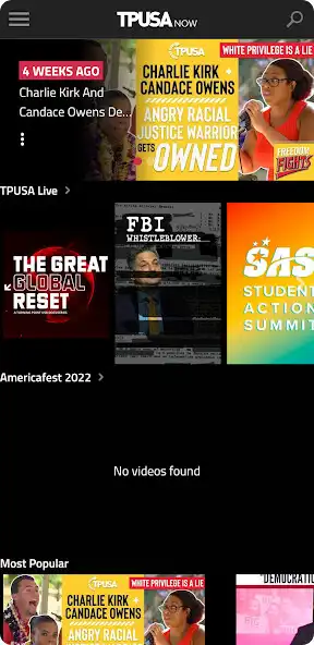 Play TPUSA Now as an online game TPUSA Now with UptoPlay