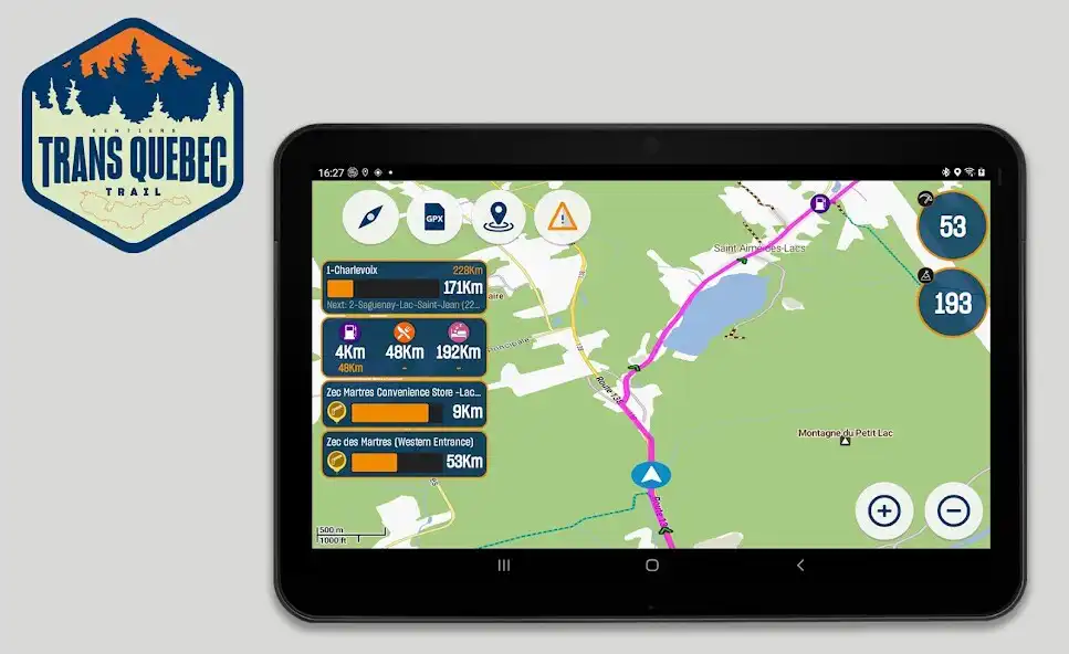 Play TQT - Trans Quebec Trail as an online game TQT - Trans Quebec Trail with UptoPlay