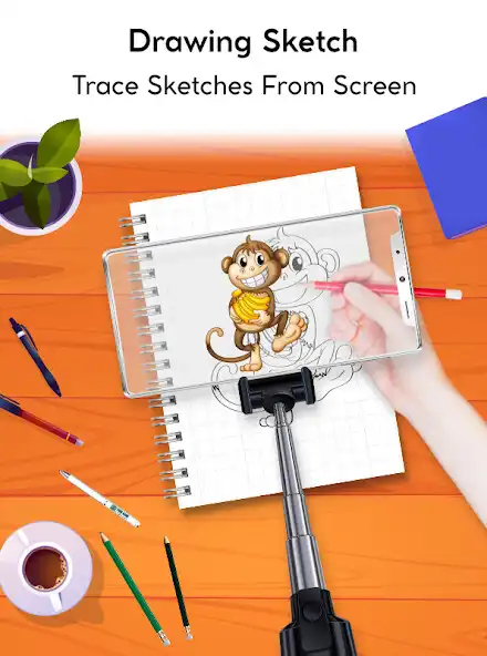 Play Trace and Sketch: ar drawing  and enjoy Trace and Sketch: ar drawing with UptoPlay