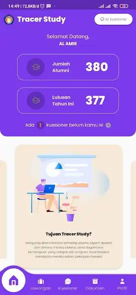 Play Tracerstudy Poltesa as an online game Tracerstudy Poltesa with UptoPlay