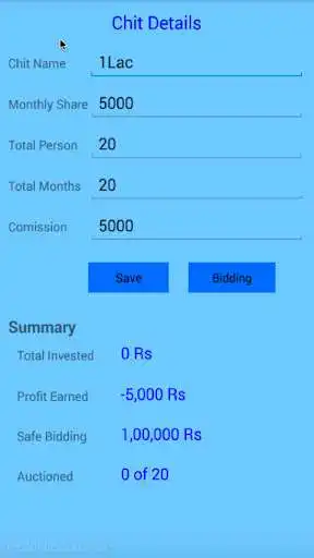 Play TraChit:Tracker for Chit Fund. as an online game TraChit:Tracker for Chit Fund. with UptoPlay